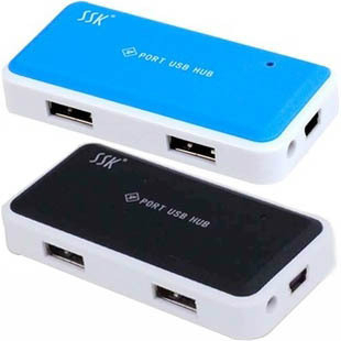 Bộ chia USB 4 Cổng, Hub USB 4 Cổng SSK